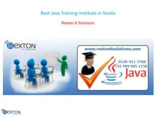 Best Java Training Institute in Noida