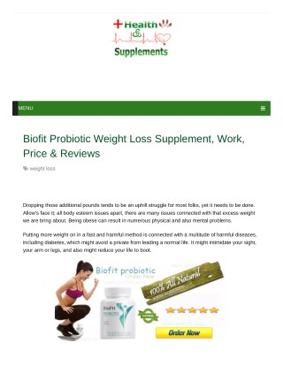 BioFit Probiotic Testimonial-- Is This Truly Good?