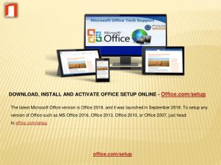How to Redeem the MS Office Setup Key?