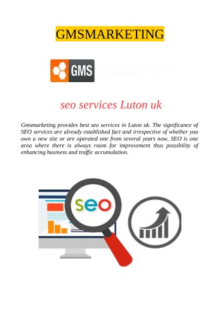 seo services Luton uk