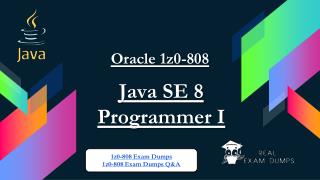 Prepare Oracle 1z0-808 Question Answers - Oracle 1z0-808 Exam Dumps - Realexamdumps.com