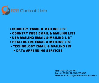 9 best ways to grow your Doctors email lists-B2B Contact Lists in USA