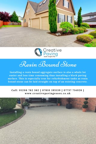 Resin Bound Stone