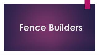 Fence Builders