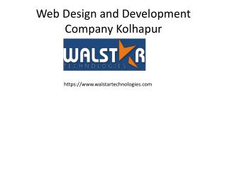 web design and development Company Kolhapur