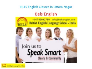 IELTS English Classes in Uttam Nagar