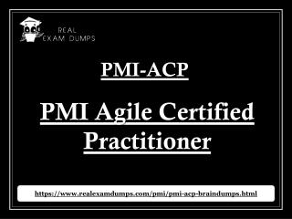 PMI PMI-ACP Exam Dumps - PMI-ACP Questions Answers Dumps
