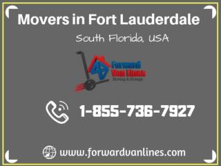 Looking for Movers in Fort Lauderdale | Forward Van Lines, USA