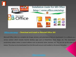 How to Download and Install or Reinstall Office 365