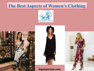 The Best Aspects of Women’s Clothing