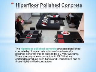 Hiperfloor Polished Concrete