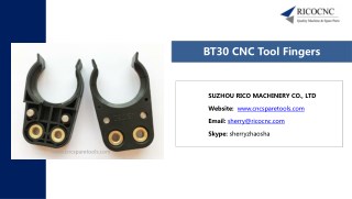 BT30 CNC Tool Finger Plastic Holding Tools Magazine Holder