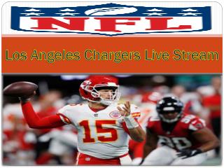 Los Angeles Chargers Live Stream