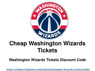 Washington WizardsTickets at Tix2games