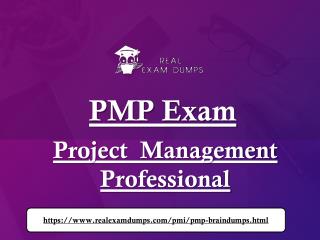 Download PMI PMP Exam Dumps - Valid PMP Question Answers - Realexamdumps.com