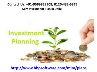 Working of an Mlm Investment Plan in Delhi 0120-433-5876