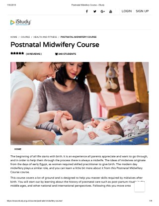 Midwifery Course - istudy