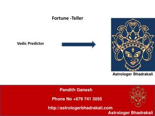 Bhadrakali Astrologer -Husband & Wife Problems Consultant in Suva, Fiji.