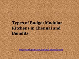 Best Budget Modular Kitchens in Chennai with High Quality