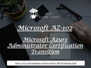 Valid Microsoft AZ-102 Exam Study Material - AZ-102 Exam Dumps Question Answers