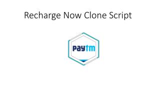 Recharge Now Script