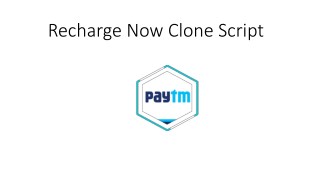 Recharge Now Script