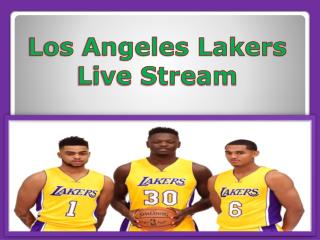 Los Angeles Lakers Live Stream