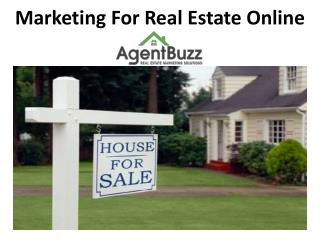 Marketing For Real Estate Online