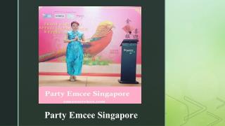 Emcee Hosting Services Provided by Party Emcee Singapore