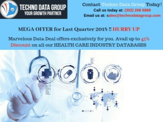 Health care email list | Healthcare mailing list | Health care database