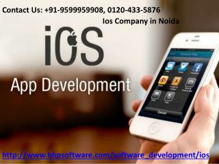 What kind of people are involved in Ios Company in Noida 0120-433-5876