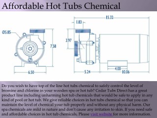 Affordable Hot Tubs Chemical