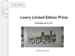 Lowry Limited Edition Prints