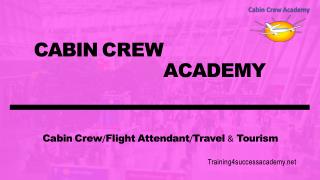 Best Ground hostess training at Cabin Crew Academy