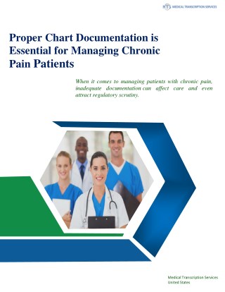 Proper Chart Documentation is Essential for Managing Chronic Pain Patients