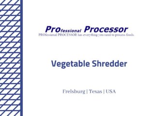 Vegetable shredder | slicer machines