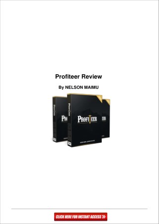 Banks $150 Per Day With Profiteer By Mosh Bari