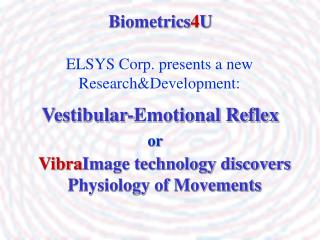 ELSYS Corp. presents a new Research&Development: