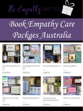 Book Empathy Care Packges Australia