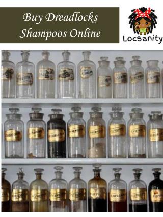 Buy Dreadlocks Shampoos Online