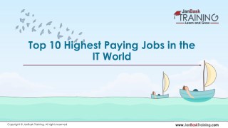 Top 10 Highest Paying Jobs in the IT World