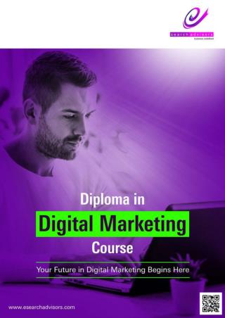 Digital marketing training institute – ESearch Advisors