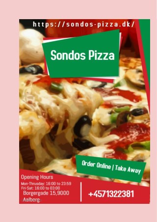 Sondos Pizza - Best Takeaway I Aalborg