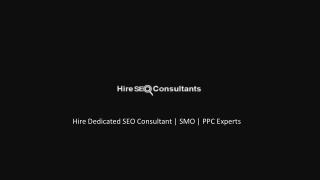 Hire SEO Consultants | SEO Services, SEO Experts, Search Engine Optimization Firm