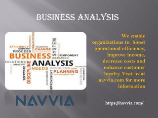 Business Analysis