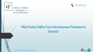 What Factors Define Your Auto Insurance Premium in Victoria?