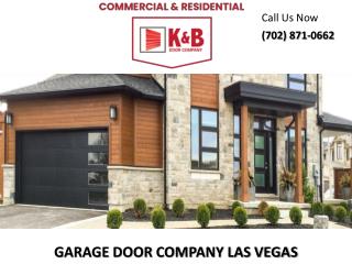Garage Door Company Las Vegas
