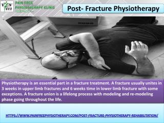 Post Fracture Stiffness Physiotherapy in Dwarka