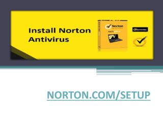 Get Protected now! Norton.com/setup