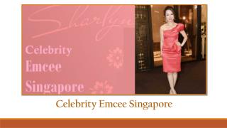Celebrity Emcee Singapore | Event Host and Billingual Emcees